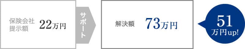 家事への支障を十分に主張し、交渉で裁判基準以上の慰謝料が認められた事例