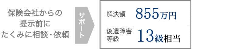 裁判をせずに病院への付添費や将来介護費が認められ512万円が賠償された事例