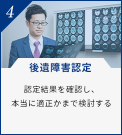 手続きを経て、適切な等級認定を得る